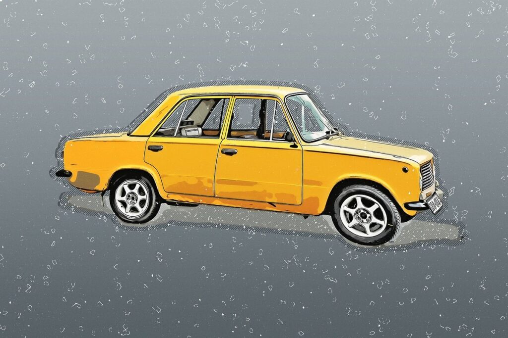 Car drawing