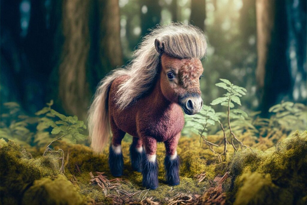 how to draw a cartoon horse