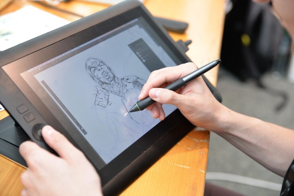 graphics tablet drawing