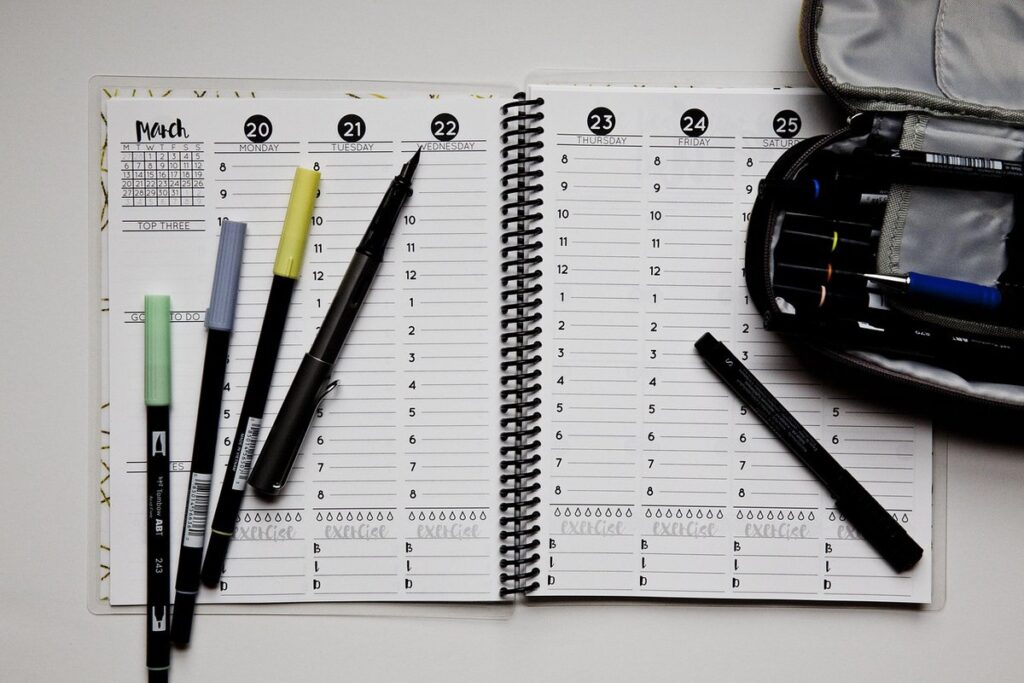 journal spreads